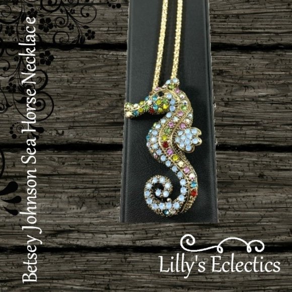 Betsey Johnson Jewelry - 💥SOLD💥 on eBay Betsey Johnson Seahorse Necklace